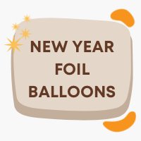 New Years Eve Foil Balloons