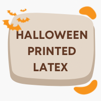Halloween Printed Latex Balloons
