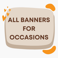 Banners for Birthdays, Anniversaries, Baby Showers and more!