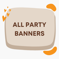 Happy birthday banners perfect to decorate your party room in