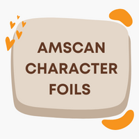 Standard size character foil balloon manufactured by Amscan.