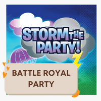 Battle Royal party tableware and decorations