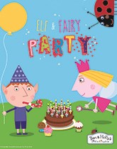 Ben & Holly party supplies & decorations.
