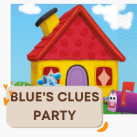 Blue's Clues Themed Partyware