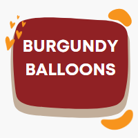 Burgundy Balloons