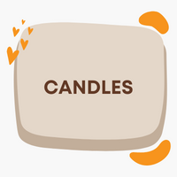A selection of candles to decorate your birthday cake