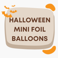 Halloween Mini Foil Balloons
