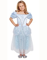Children's costumes with a fairytale theme.