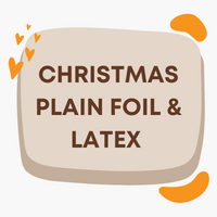 Christmas Plain Foil & Latex