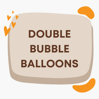 Double Bubble balloons including characters.