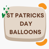 St Patrick's Day Foil and Latex Balloons