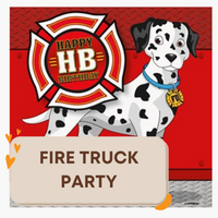 Fire Truck party supplies and decorations