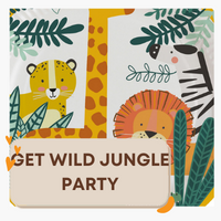 Get Wild Animal Safari Jungle Partyware