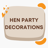 Hen Party banners and decorations