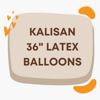 Kalisan 36" Latex Balloons