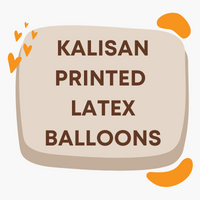 Kalisan Printed Latex Balloons