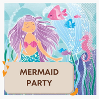 Mermaid Party Tableware And Decorations