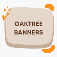 Foil banners from Oaktree