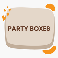 Licenced and plain party boxes to fit your party theme.
