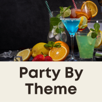 Party supplies and decorations for adult parties and anniversarys