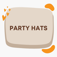 Selection of party hats to fit your celebration