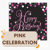 Pink Celebration Amscan Range