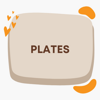 A range of plates for you to present food on