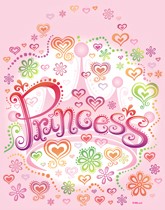 Party supplies and tableware with a Princess Diva theme