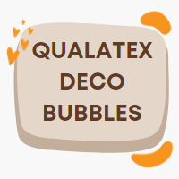Deco bubble balloons manufactured by Qualatex