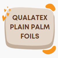 Palm shaped foil decorator balloons manufactured by Qualatex