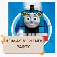 Thomas the Tank Engine And Friends party supplies and decorations.