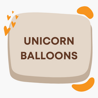 Unicorn Themed Balloons