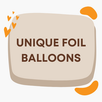 Foil balloons manufactured by Unique Party.