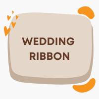 Ribbons to decorate your wedding favours