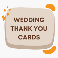 Wedding thank you cards