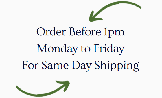 Order Before 1pm Same Day Shipping