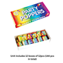 Party Poppers 144pk