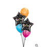 New Year Iridescent Star 18" Foil Balloon