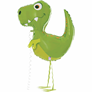 T-Rex Dinosaur Walking Balloon Friend Foil Balloon