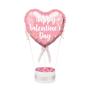 Happy Valentine's Day Pink 18" Foil Heart Balloon