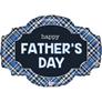 Happy Father's Day 32" Double Sided Foil Balloon