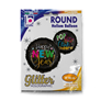 Happy New Year Glitter Holographic 18" Foil Balloon