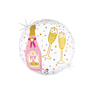 NEW Grabo Party Time Champagne 18" Foil Balloon