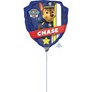 Paw Patrol Badge Mini Shape Foil Balloon (air fill)
