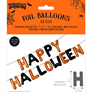 Happy Halloween 14" Foil Letter Balloon Banner