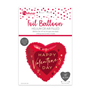 Happy Valentine's Day 18" Heart Foil Balloon
