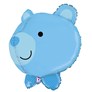Blue Teddy Bear 27" Multi Sided Foil Balloon