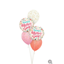 Mother's Day Ditsy Flowers 18" Foil Balloon