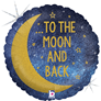 Love You To The Moon & Back 18" Foil Balloon