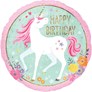Magical Unicorn Happy Birthday 18" Foil Balloon